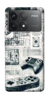 Чехол на Xiaomi Poco F6 Pro Gamer Zone ver.2 фото 1 из 1