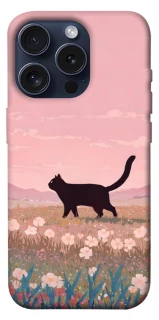 Чохол на Apple iPhone 15 Pro (6.1") cat on a field фото 1 з 1