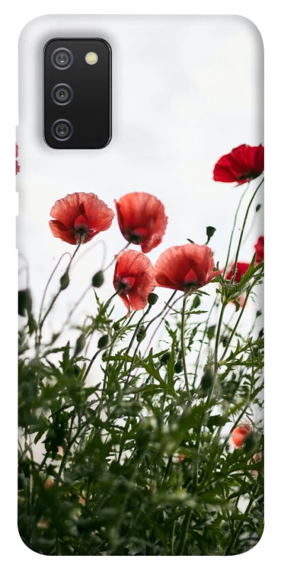 Чехол на Samsung Galaxy A02s Поле маков фото 1 из 1