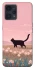 Чохол на Realme 9 4G / 9 Pro+ cat on a field фото 1 з 1