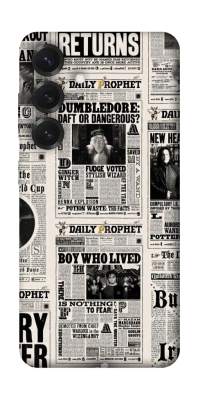 Чохол на Samsung Galaxy S26+ Harry Potter newspaper фото 1 з 1