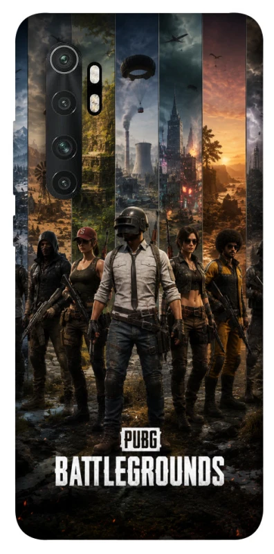 Чехол на Xiaomi Mi Note 10 Lite PUBG фото 1 из 1