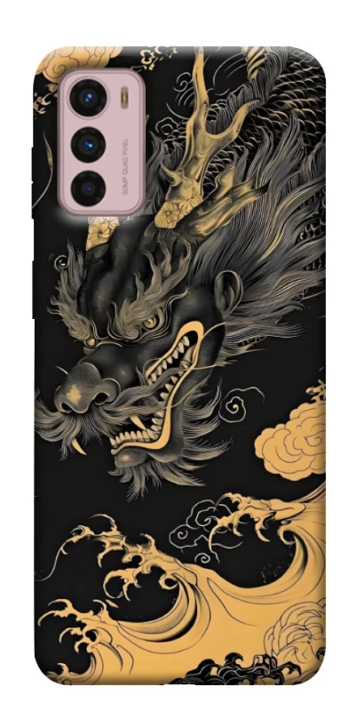 Чохол на Motorola Moto G42 gold dragon фото 1 з 1