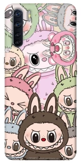 Чохол на Oppo A91 All Labubu 3 фото 1 з 1