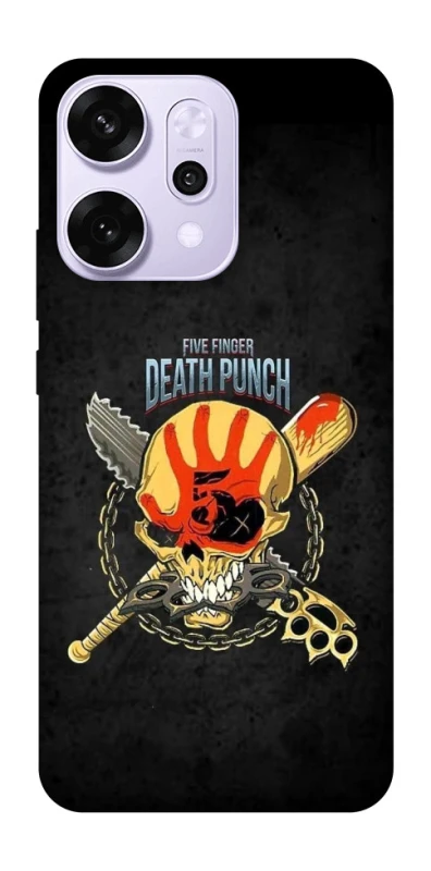 Чехол на Oppo Reno 14 Pro Five finger death punch ver.2 фото 1 из 1