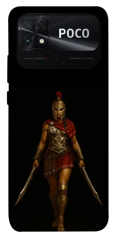 Чохол на Xiaomi Poco C40 Goddess of war ver.3 фото 1 з 1