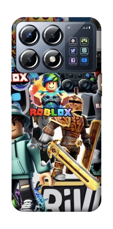 Чехол на Xiaomi POCO X8 Pro Roblox collage ver.1 фото 1 из 1