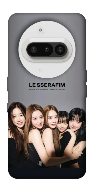 Чохол на Nothing Phone (3a) LE SSERAFIM v2 фото 1 з 1