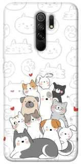 Чохол на Xiaomi Redmi 9 Funny Pets фото 1 з 1
