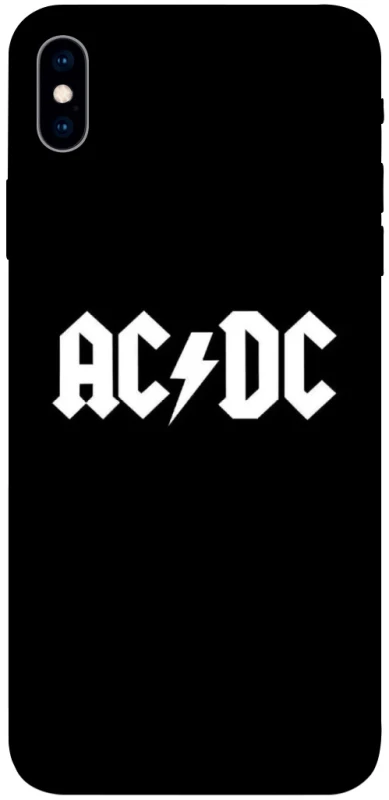 Чехол на Apple iPhone XS Max (6.5") AC/DC logo фото 1 из 1