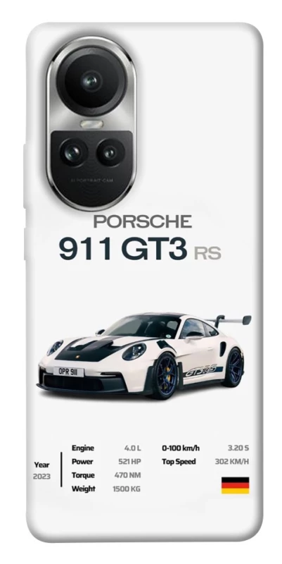 Чохол на Oppo Reno 10 Porsche 911 GT3 фото 1 з 1
