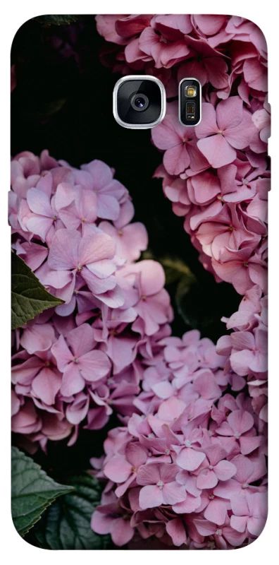 Чохол на Samsung G935F Galaxy S7 Edge Рожеві гартензії фото 1 з 1