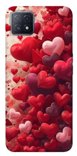 Чохол на Oppo A73 Many hearts фото 1 з 1