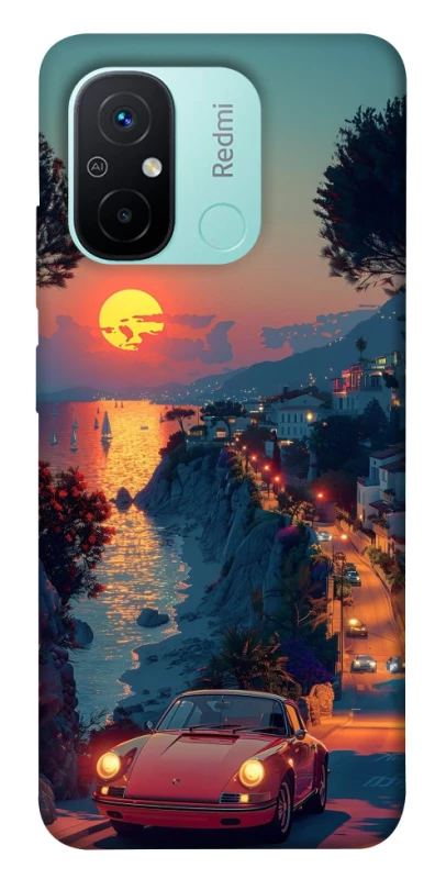 Чехол на Xiaomi Redmi 12C / Poco C55 Porsche sunrise фото 1 из 1
