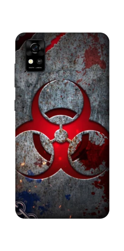 Чехол на ZTE Blade A31 Радиация v3 фото 1 из 1