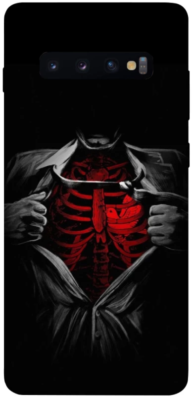 Чохол на Samsung Galaxy S10+ Skeleton Heart фото 1 з 1