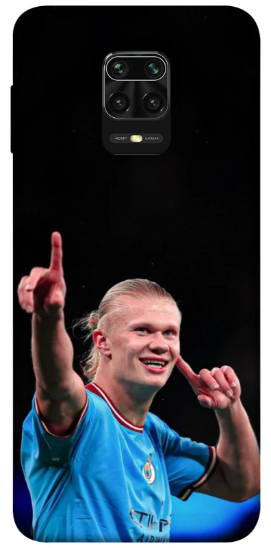 Чехол на Xiaomi Redmi Note 9s / Note 9 Pro / Note 9 Pro Max Erling Haaland фото 1 из 1