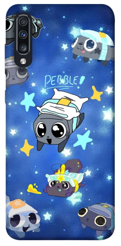 Чохол на Samsung Galaxy A70 (A705F) Pebble kitten stars фото 1 з 1
