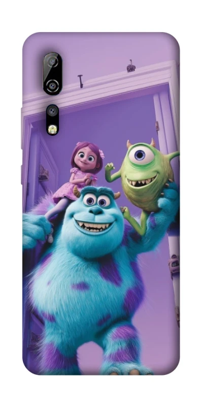 Чохол на ZTE Axon 10 Pro Monsters friends фото 1 з 1