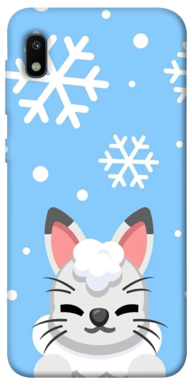 Чохол на Samsung Galaxy A10 (A105F) Adopt Me Snow Kitty Smile фото 1 з 1