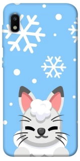 Чохол на Samsung Galaxy A10 (A105F) Adopt Me Snow Kitty Smile фото 1 з 1