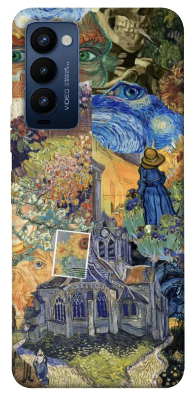 Чохол на TECNO Camon 18 Van Gogh collage фото 1 з 1