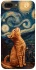 Чохол на Apple iPhone 7 plus / 8 plus van gogh cat фото 1 з 1