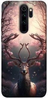 Чехол на Xiaomi Redmi Note 8 Pro Скандинавский олень v3 фото 1 из 1