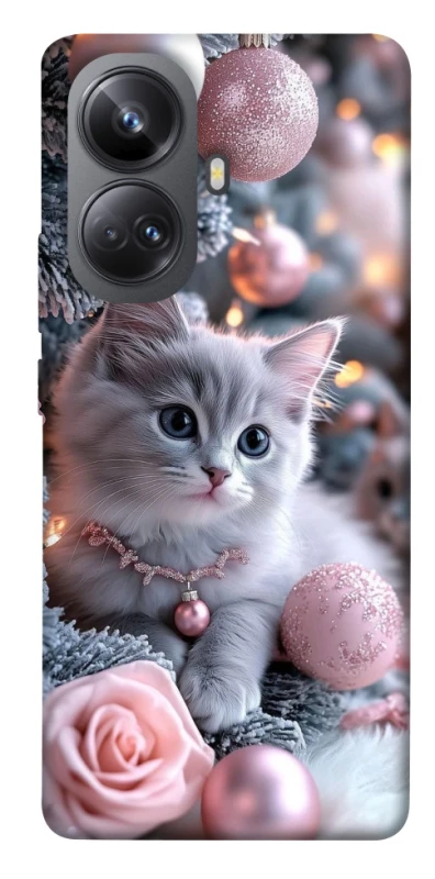 Чохол на Realme 10 Pro+ Christmas Kitty фото 1 з 1