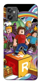Чохол на Motorola Moto G32 Roblox family фото 1 з 1