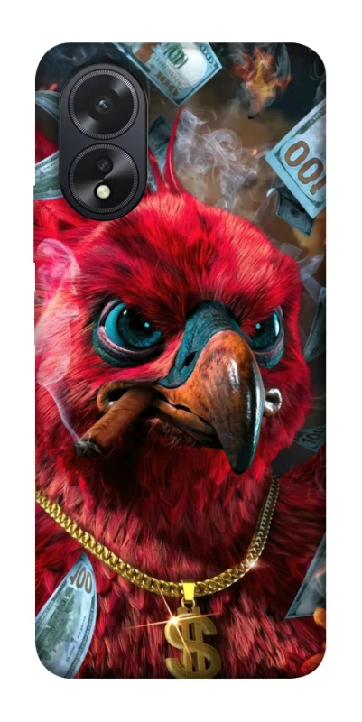 Чохол на Oppo A18 Папуга фото 1 з 1