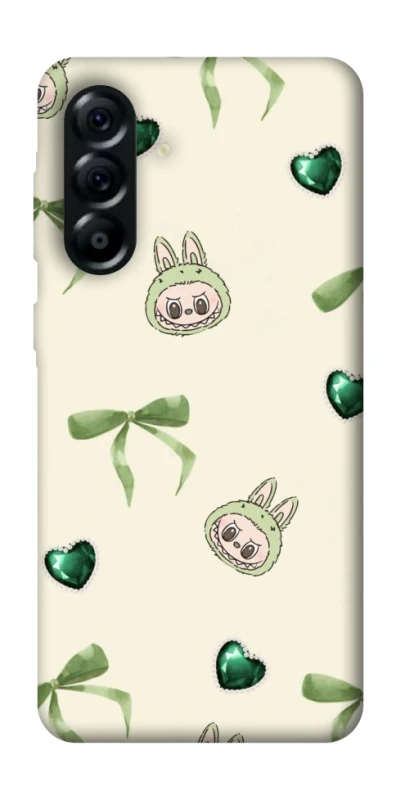 Чехол на Samsung Galaxy A57 5G Labubu Green Heart фото 1 из 1