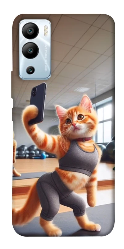 Чехол на Infinix Hot 12i Кошечка фото 1 из 1