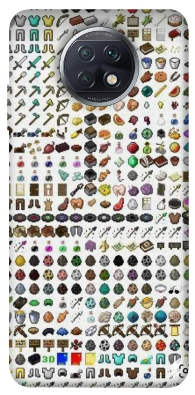 Чохол на Xiaomi Redmi Note 9 5G / Note 9T Minecraft v2 фото 1 з 1