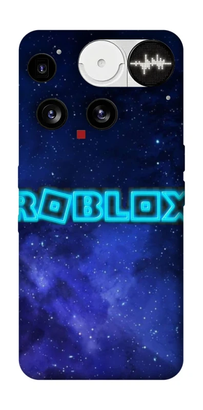 Чохол на Nothing Phone (3) Roblox Space Logo Blue фото 1 з 1