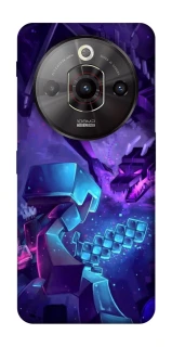 Чехол на ZTE Nubia Focus Pro Minecraft dragon фото 1 из 1