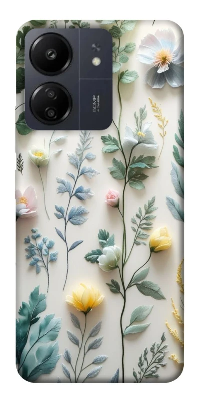 Чохол на Xiaomi Redmi 13C Floral design ver.4 фото 1 з 1