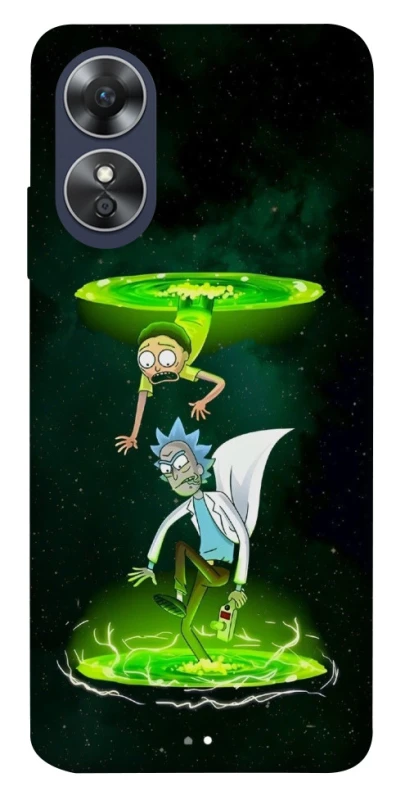 Чехол на Oppo A17 Rick and Morty фото 1 из 1