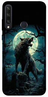 Чохол на Huawei Y6p Вовк під місяцем фото 1 з 1
