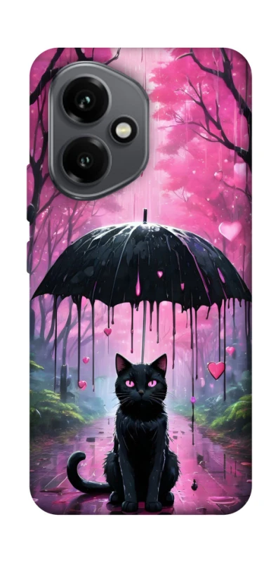 Чохол на Honor 400 Black cat фото 1 з 1