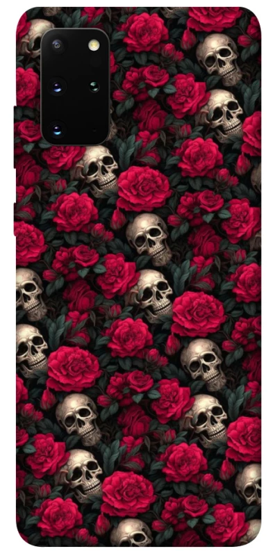 Чохол на Samsung Galaxy S20+ Черепа та рози фото 1 з 1