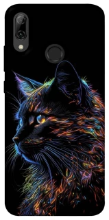 Чохол на Huawei P Smart (2019) Чорний кіт фото 1 з 1