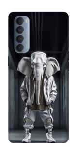 Чохол на Oppo Reno 4 Pro Слон v2 фото 1 з 1