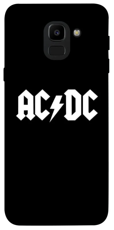 Чохол на Samsung J600F Galaxy J6 (2018) AC/DC logo фото 1 з 1
