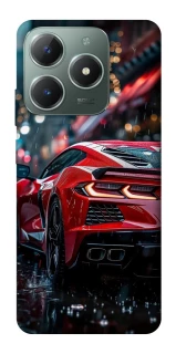 Чехол на Realme C61 Red sports car фото 1 из 1