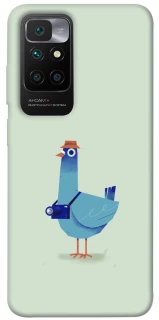 Чохол на Xiaomi Redmi 10 Голуб-детектив фото 1 з 1