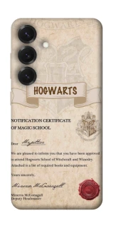 Чохол на Samsung Galaxy S26+ The Hogwarts acceptance letter фото 1 з 1