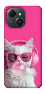 Чехол на TECNO Spark 40C Pink kitty фото 1 из 1