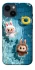 Чохол на Apple iPhone 14 (6.1") Labubu in the pool фото 1 з 1