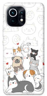Чохол на Xiaomi Mi 11 Funny Pets фото 1 з 1